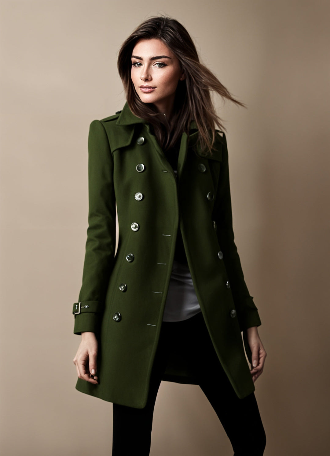 Josephine Manteau Femme – Palton elegant cu guler clasic și croială șic versatilă