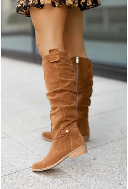 Avery Bottes Femme – Bottes Confortables avec Semelle Antidérapante & Design Élégant