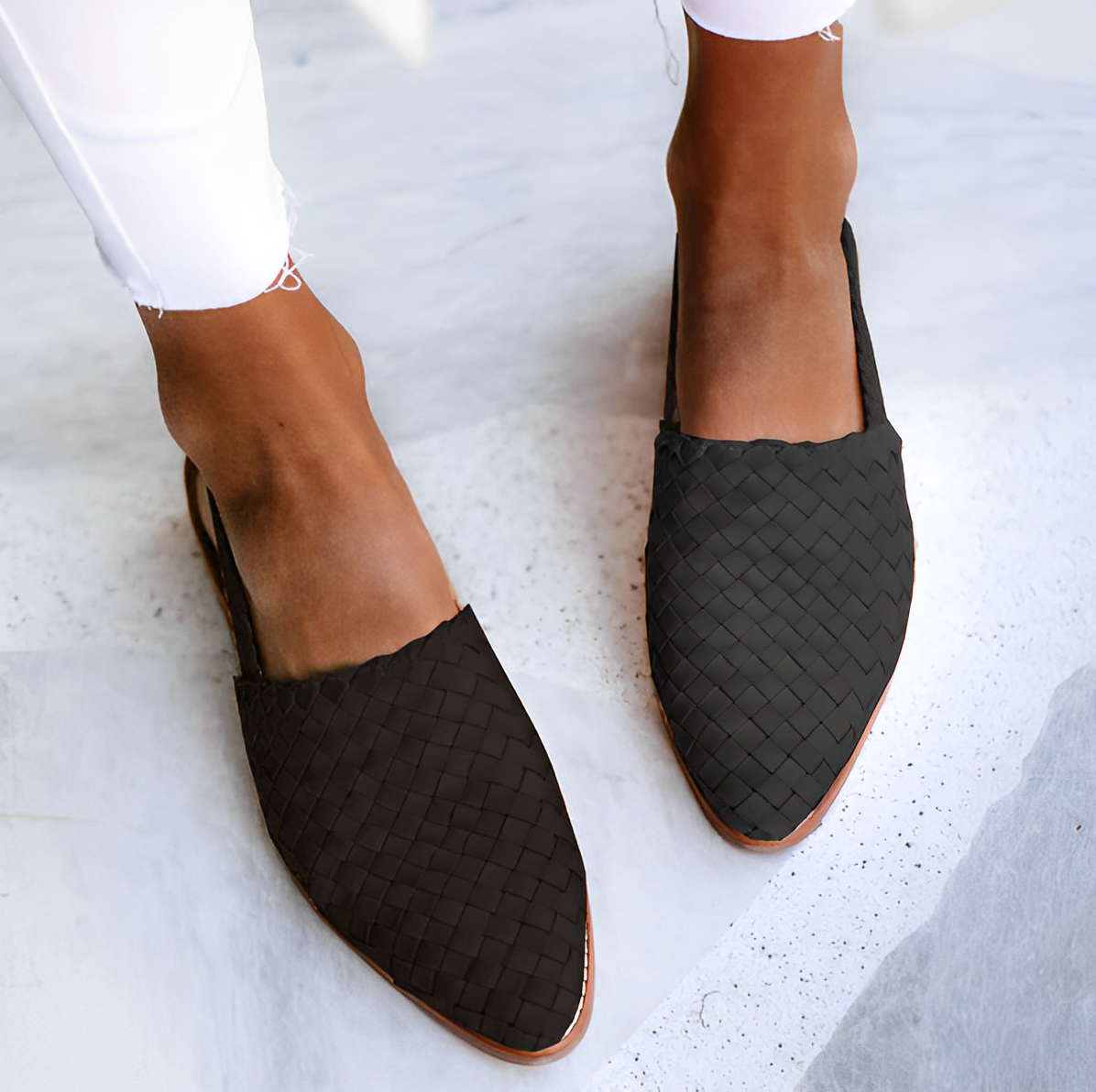 Amélie Chaussures en Cuir de Luxe Femme – Confortables, Élégantes et au Design Intemporel