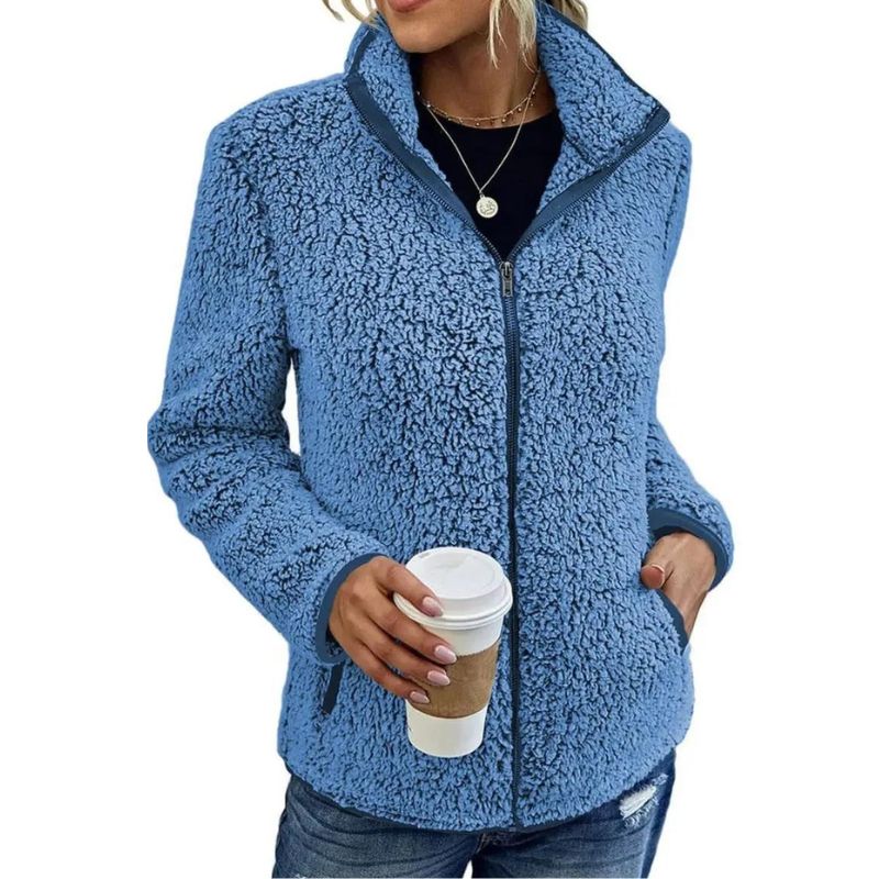 Yuna Veste Femme – weiche & warme Fleecejacke im lässigen und eleganten Stil