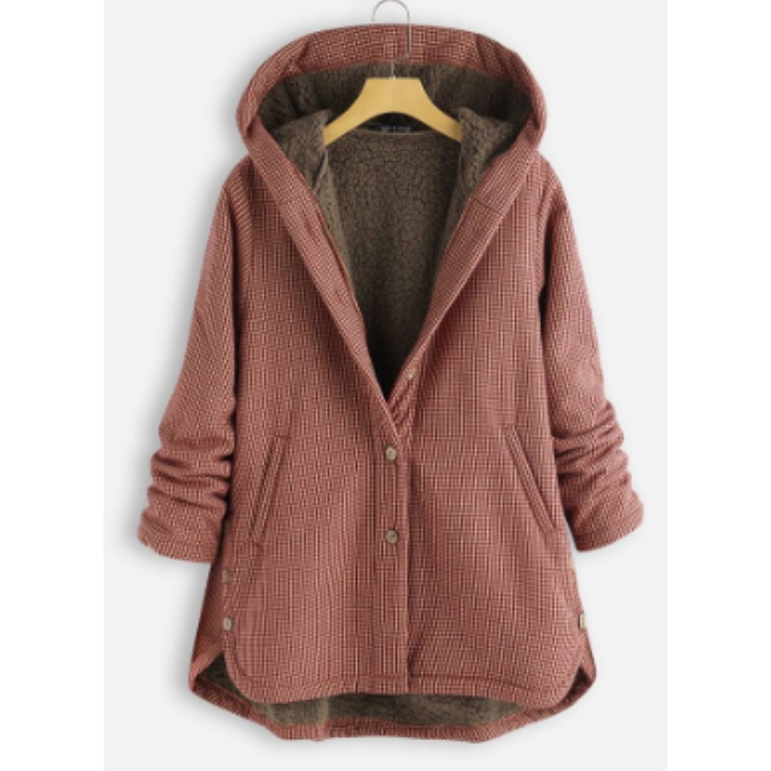 Quinn Veste d’Hiver pour Femme – Manteau Chaud à Capuche avec Doublure Douce et Coupe Décontractée pour le Quotidien