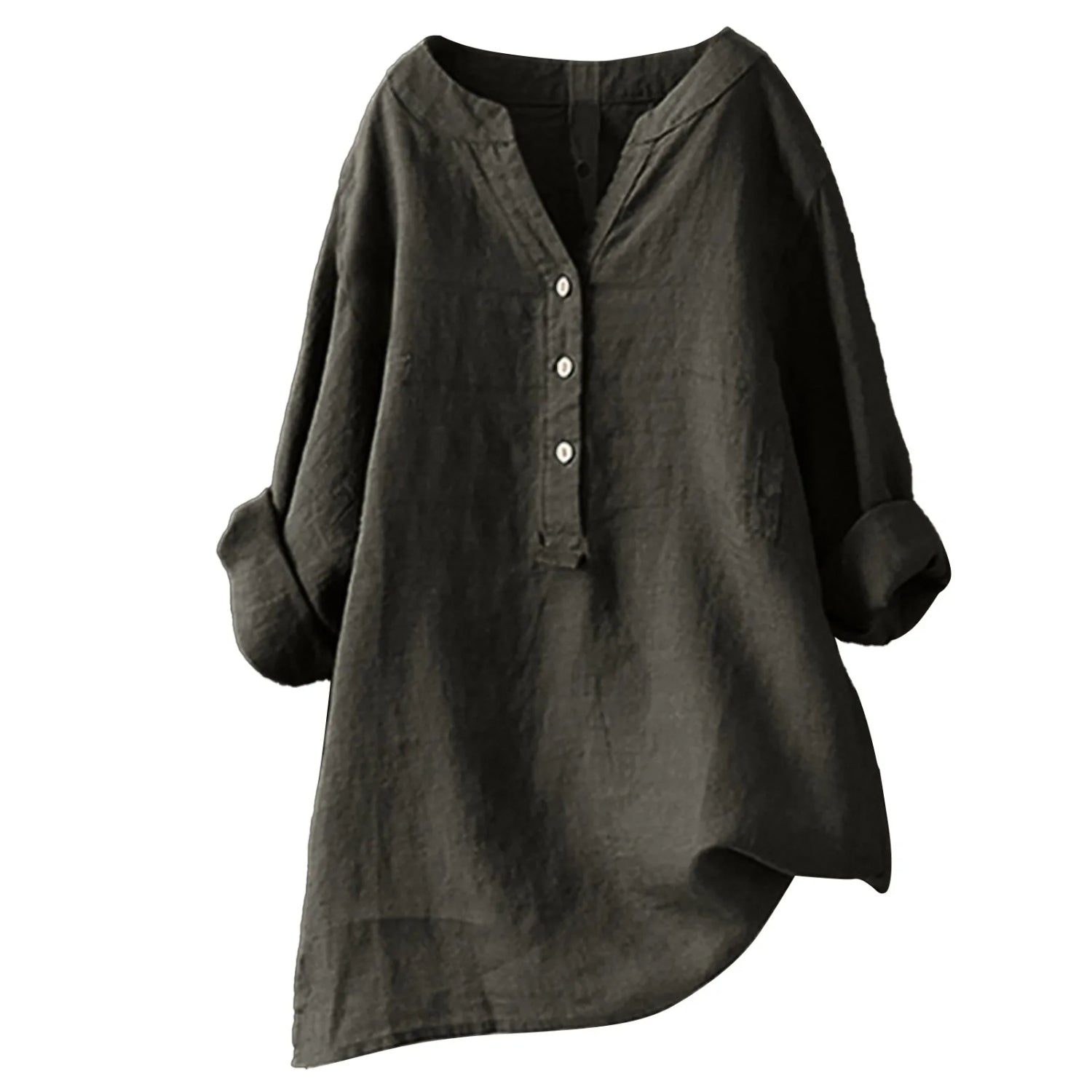 Bluza Crimson Femme – Țesătură Ușoară și Respirabilă, Guler în V Roșu Intens & Stil Polivalent