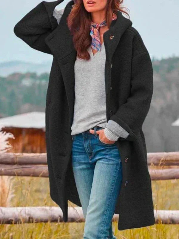 Mabel Casaco Feminino Elegante – Quente, Confortável e Versátil para o Inverno