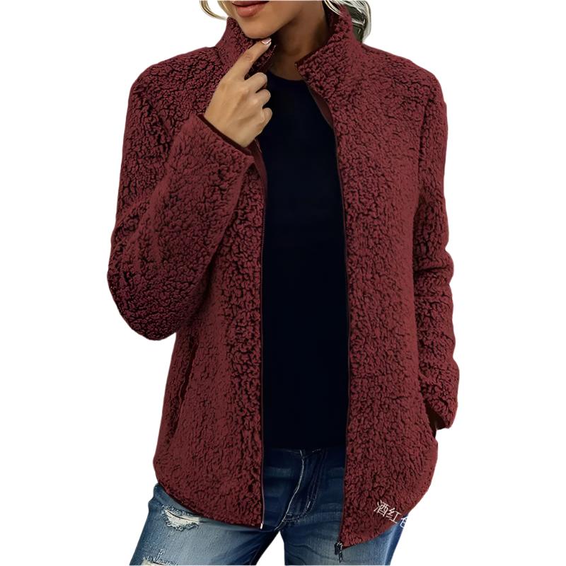 Yuna Veste Femme – weiche & warme Fleecejacke im lässigen und eleganten Stil