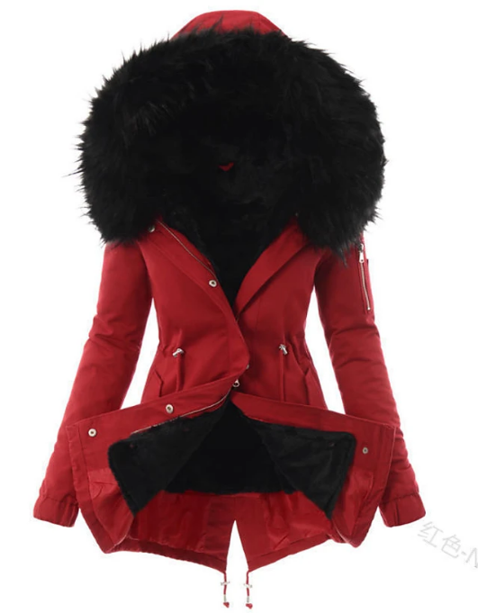 Polly Manteau Femme – Manteau d’Hiver Élégant & Chaud avec Isolation Thermique Premium