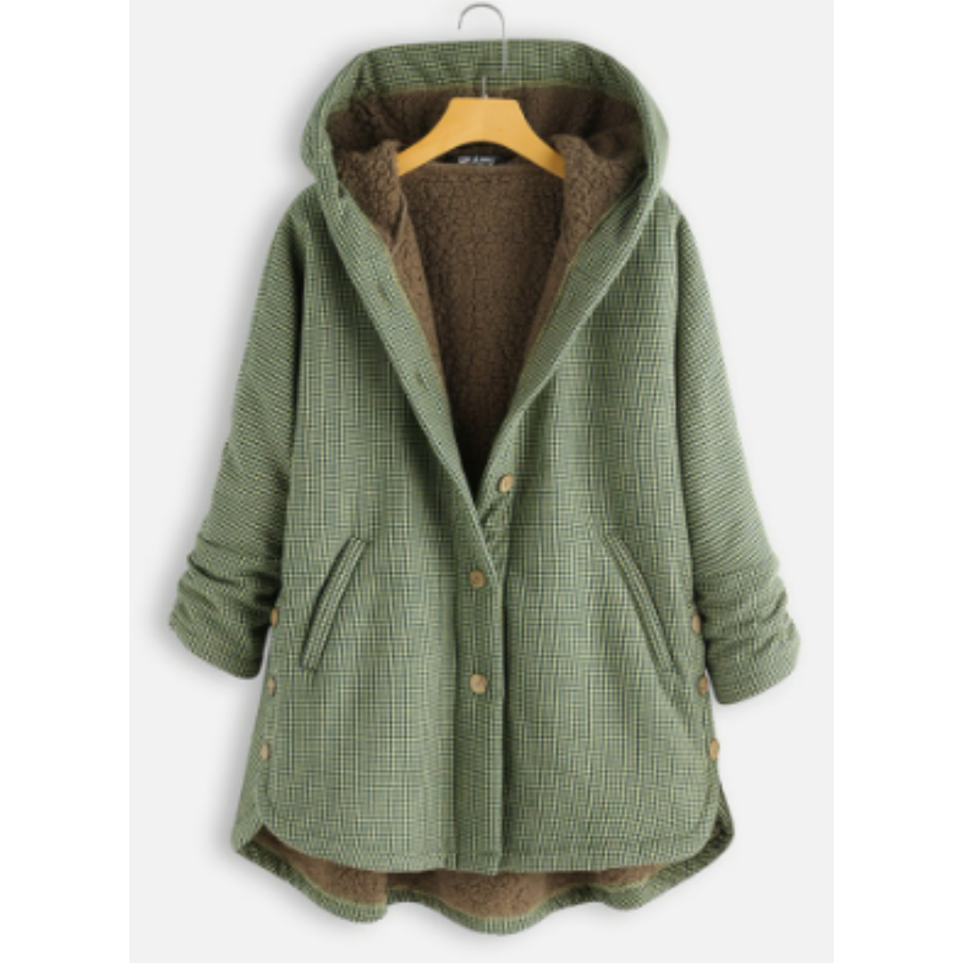 Quinn Veste d’Hiver pour Femme – Manteau Chaud à Capuche avec Doublure Douce et Coupe Décontractée pour le Quotidien