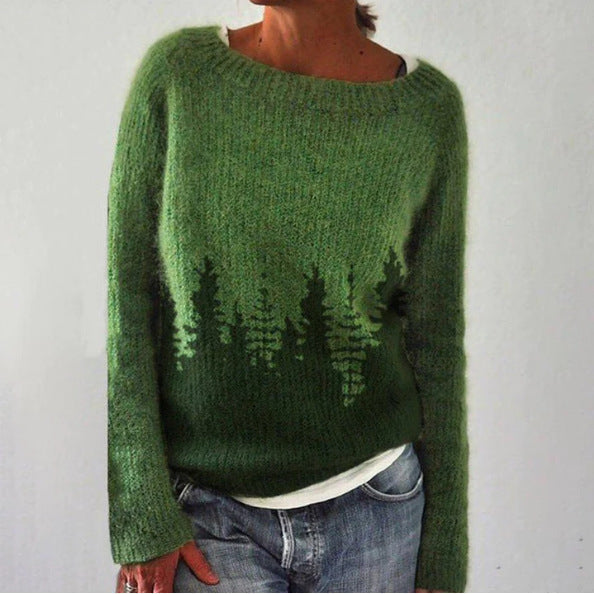 Sweter damski Freyja – miękki dzianinowy sweter zimowy w swobodnym stylu i zapewniający wygodę