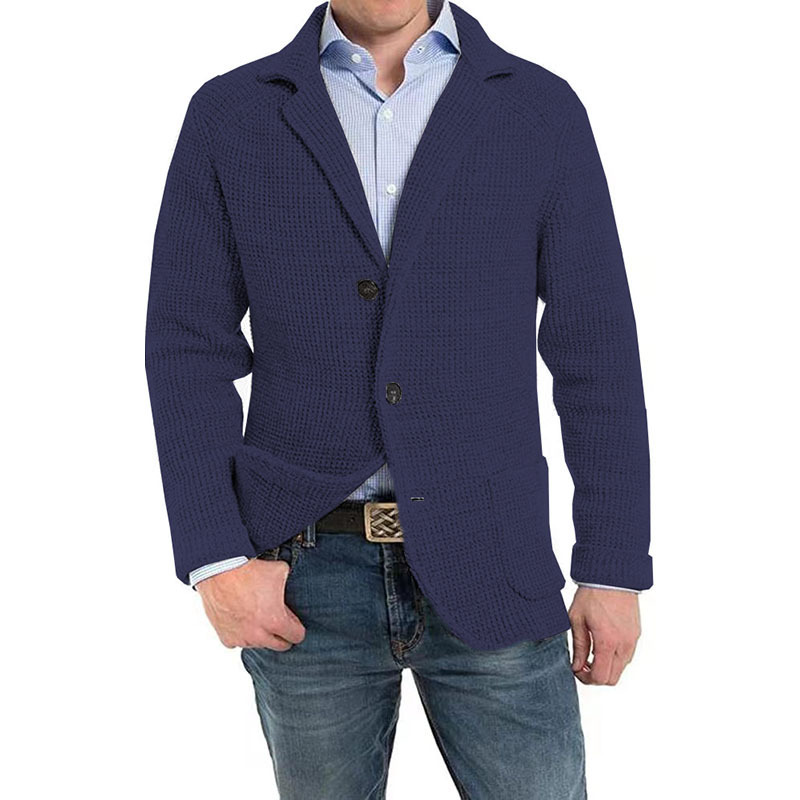 Derek Cardigan Homme – Měkký úplet, Regular fit & Elegantní zapínání na knoflíky