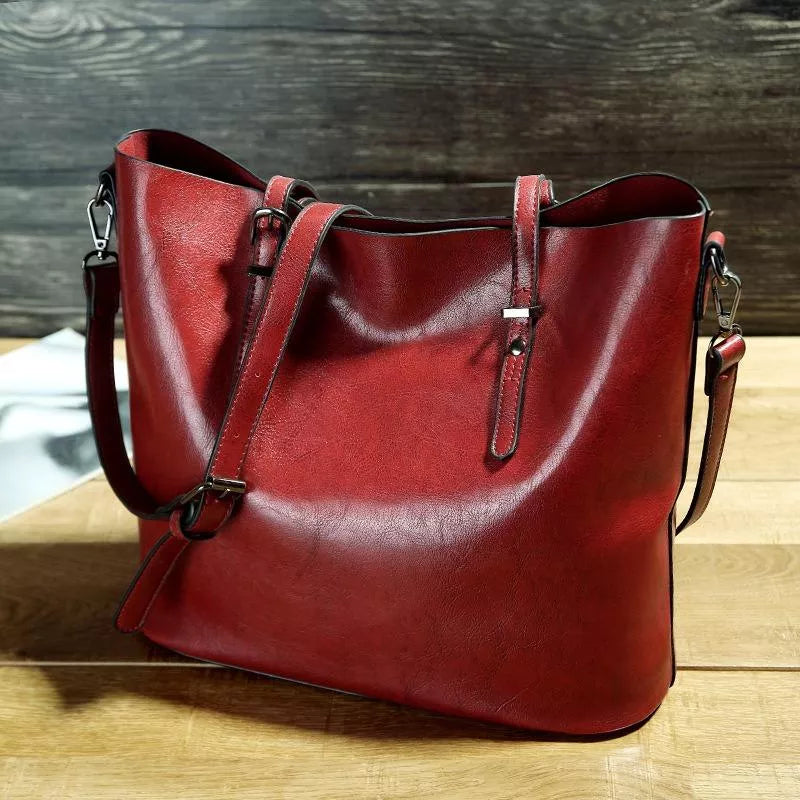 Torebka damska Nicole – elegancka i trwała torba na ramię z prawdziwej skóry w stylu vintage