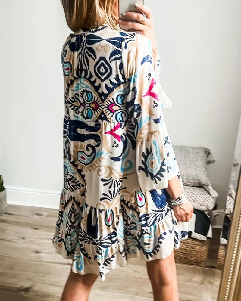 Leigh Krátké šaty pro ženy – Mini-šaty ženské a lehké pro letní elegantní a ležérní styl
