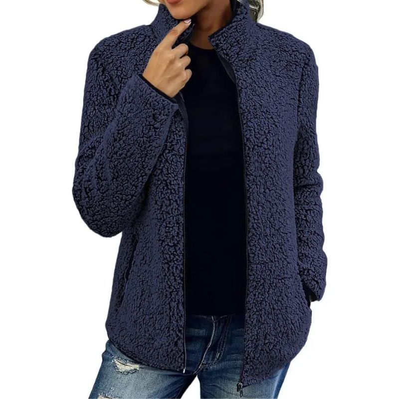 Yuna Veste Femme – weiche & warme Fleecejacke im lässigen und eleganten Stil