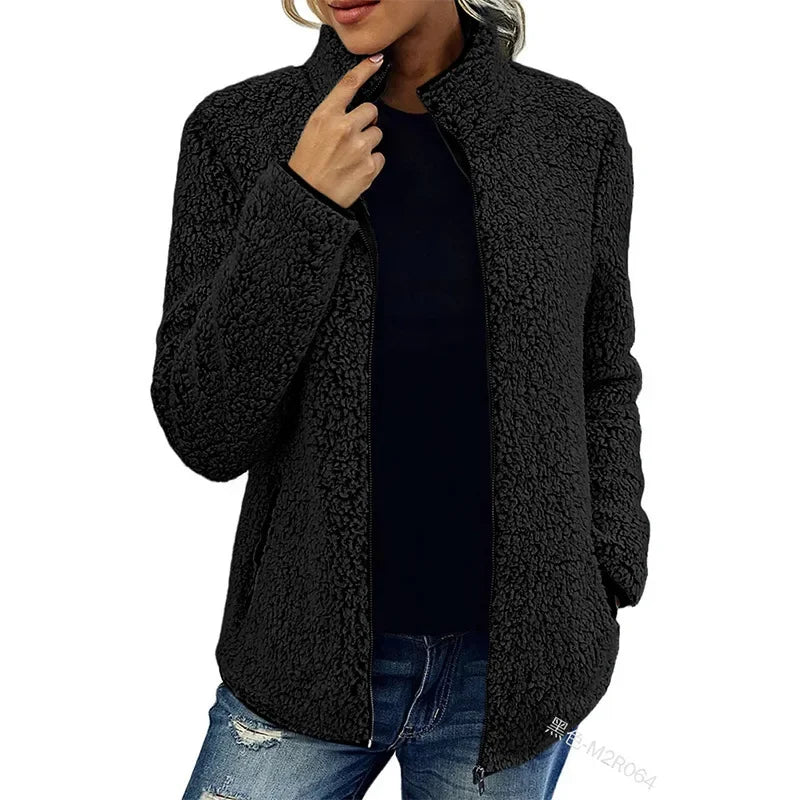 Yuna Veste Femme – weiche & warme Fleecejacke im lässigen und eleganten Stil