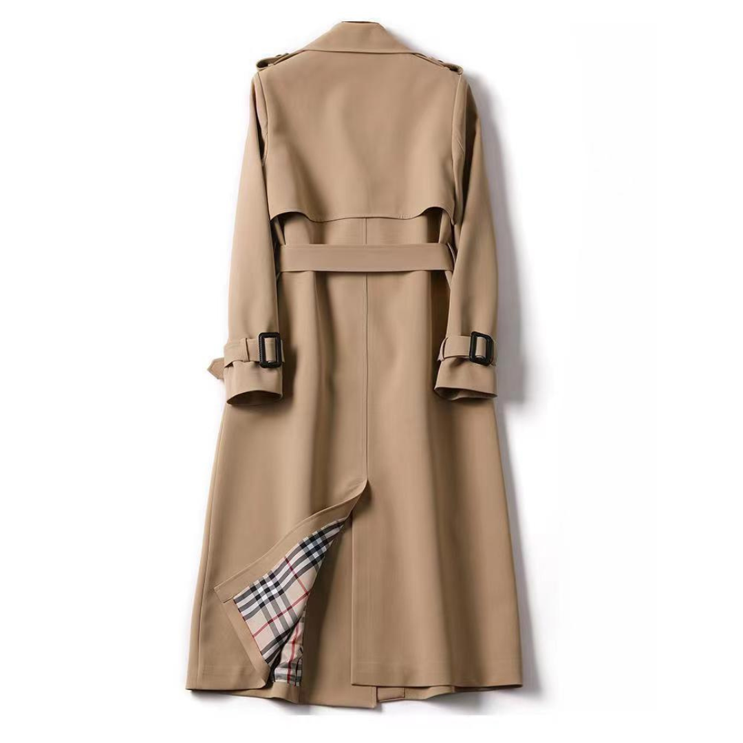 Emilia Trench Femme Élégant – Dlouhý elegantní a všestranný kabát pro všechna roční období