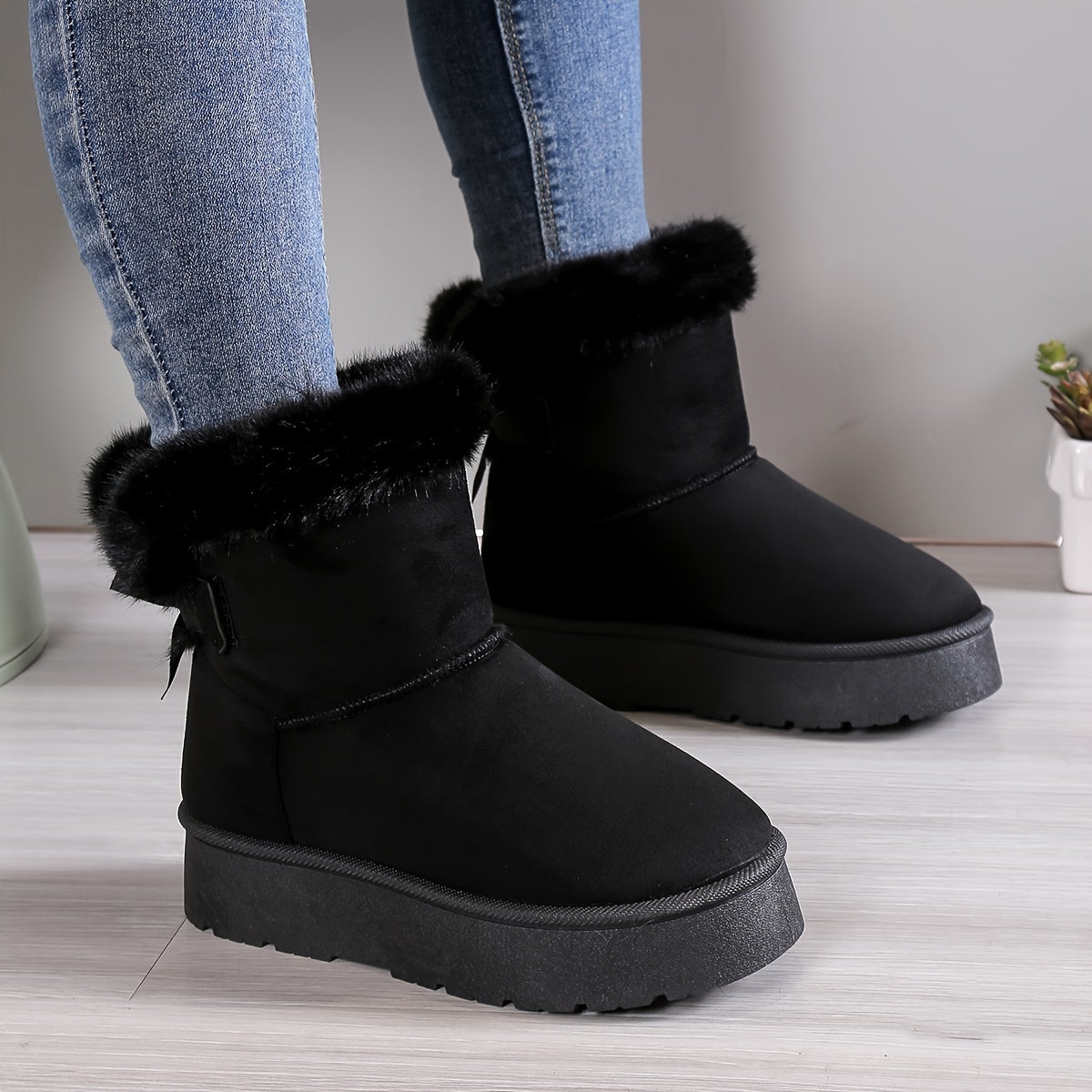 Zainab Bottes Hiver Femme – Teplá termo podšívka & pohodlná protiskluzová podrážka