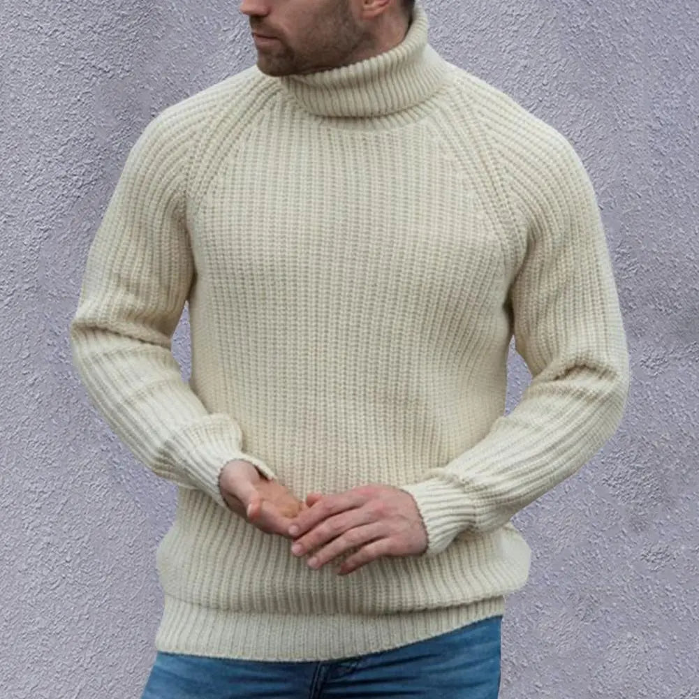 John pulover s okruglim izrezom za muškarce – mekani pleteni materijal, ležerni kroj i svestrani stil