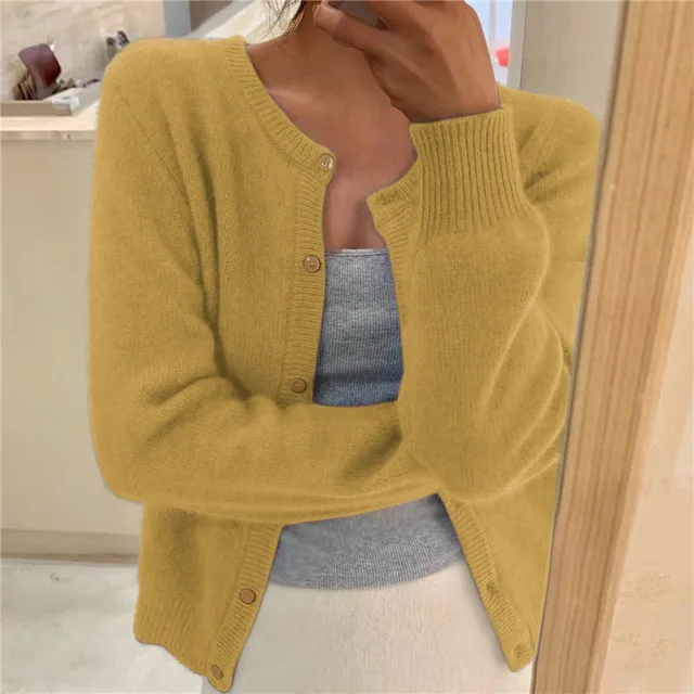 Sydney Cardigan Femme – Gilet i blød strik med løs pasform & tidløs elegance