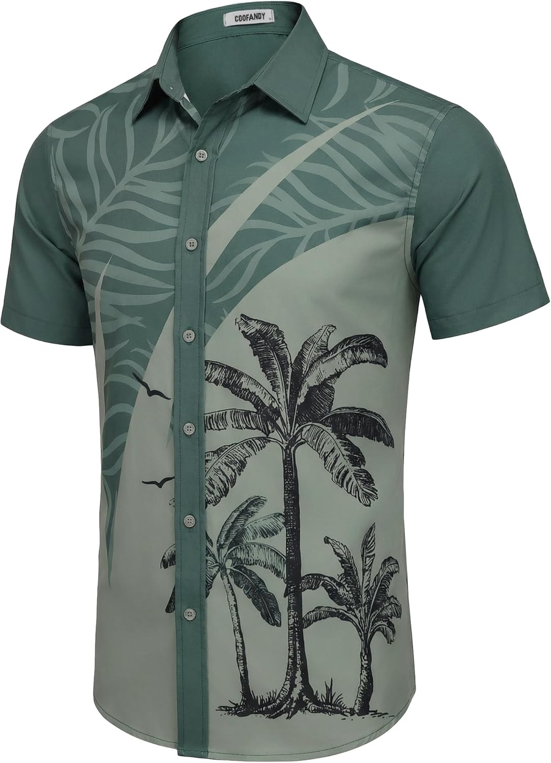 Camisa hawaiana para hombre Carlos – Camisa tropical de verano, ligera y de secado rápido