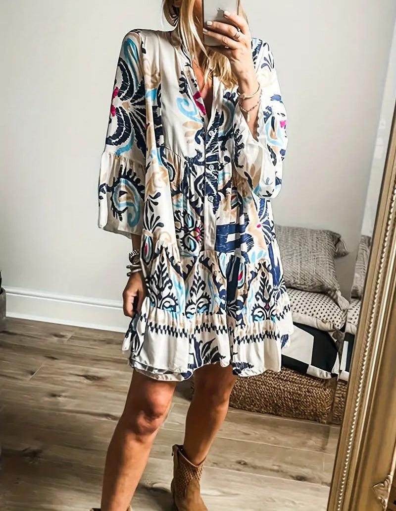 Leigh Krátké šaty pro ženy – Mini-šaty ženské a lehké pro letní elegantní a ležérní styl