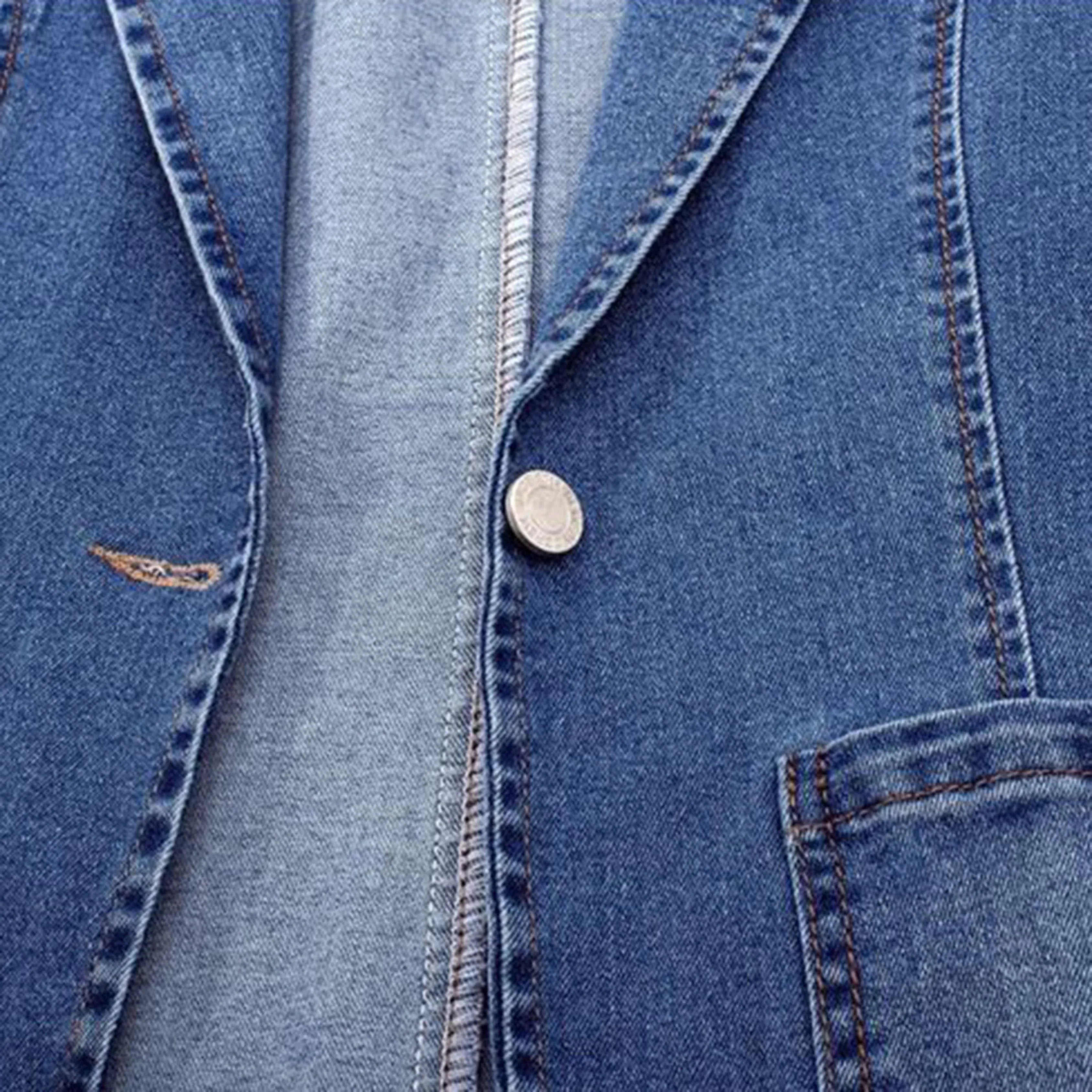 Magdalena Blazer Femme – Moderne elegant og alsidig denimblazer til alle lejligheder
