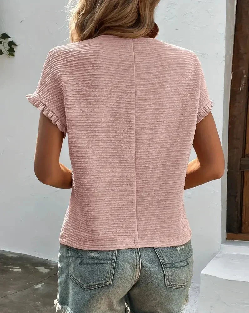 T-shirt Rima Mulher – T-shirt Clássica Leve com Corte Que Valoriza & Tecido Respirável