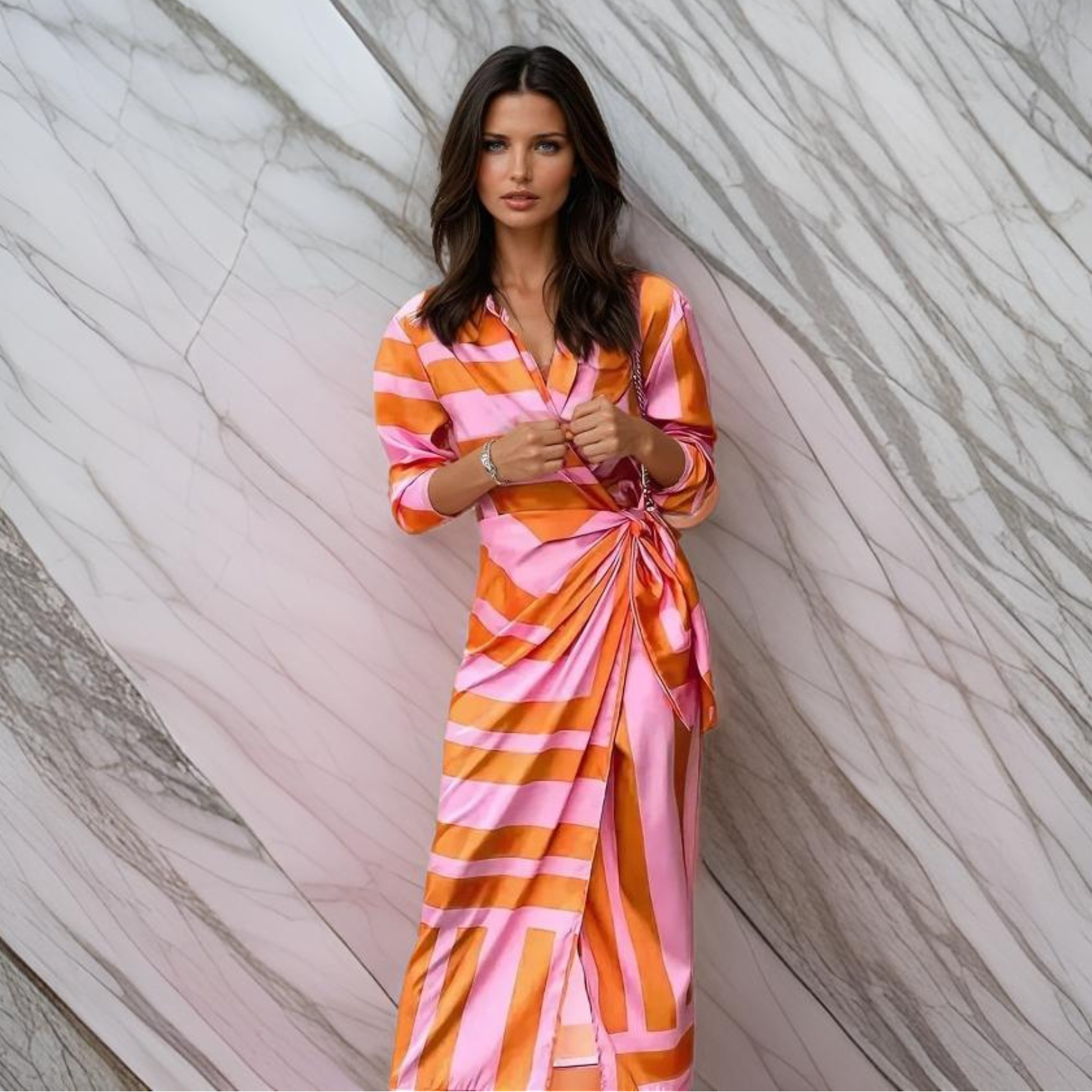Robe portefeuille femme Miral – Croială elegantă, siluetă flatantă & design estival