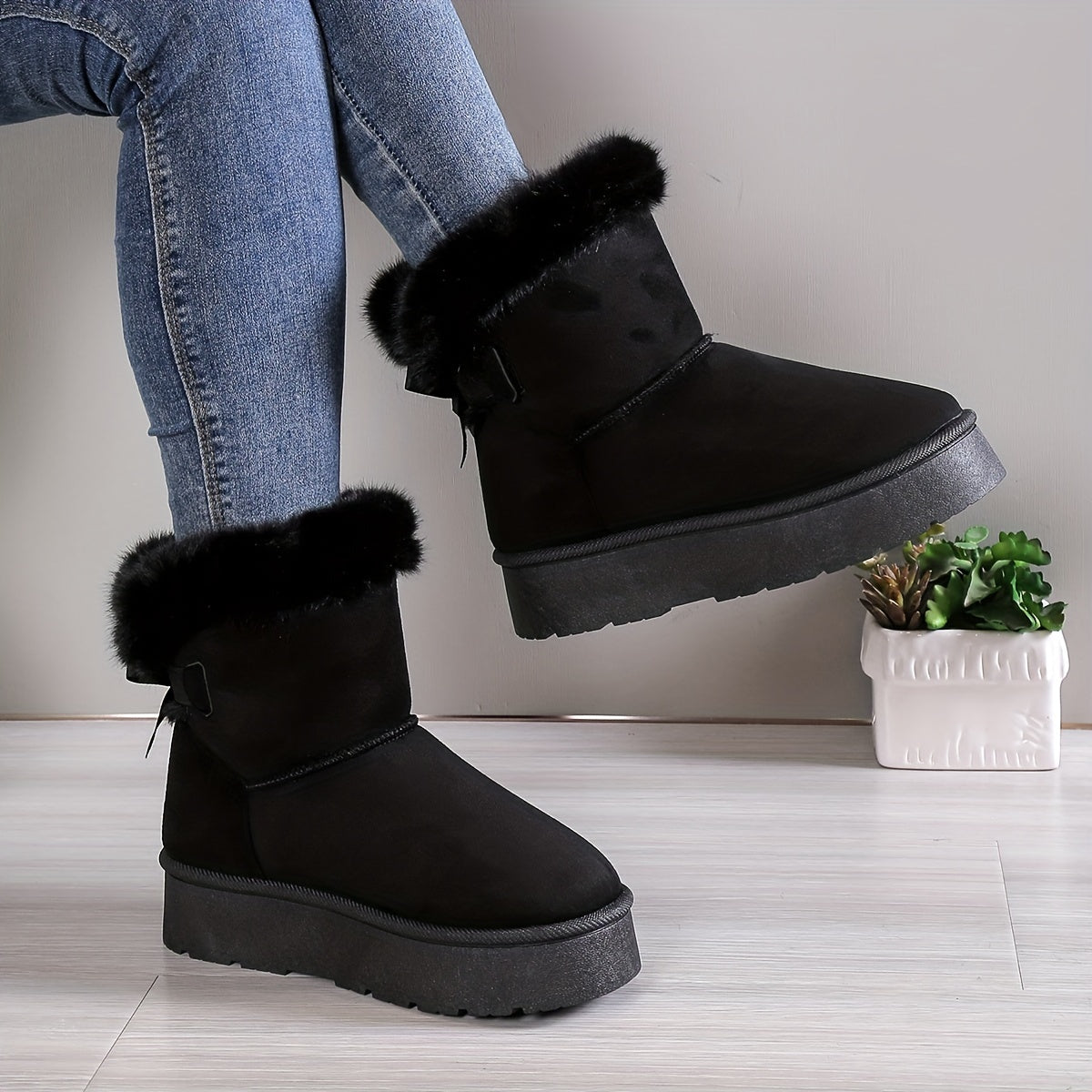 Zainab Bottes Hiver Femme – Teplá termo podšívka & pohodlná protiskluzová podrážka
