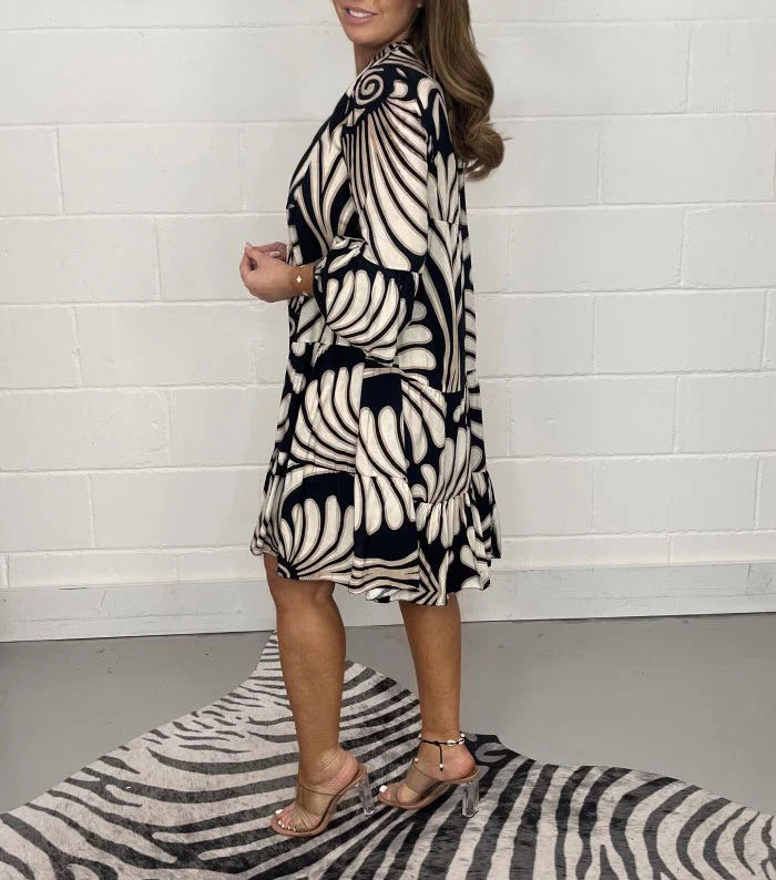 Sommerkleid Damen Olivia – Leichtes Elegantes Kleid mit Schmeichelhaftem Schnitt für Jeden Anlass
