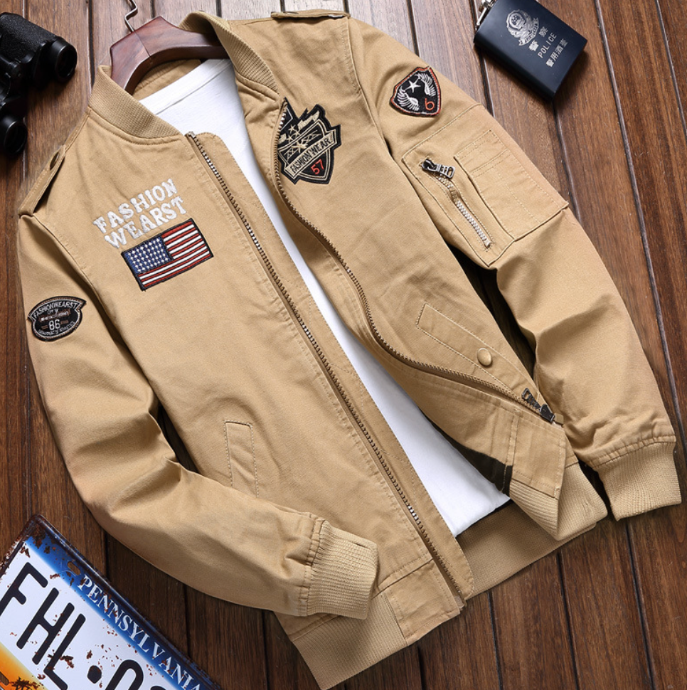 Damiano Men's Military Jacket – Elegant, Modern & Versatile