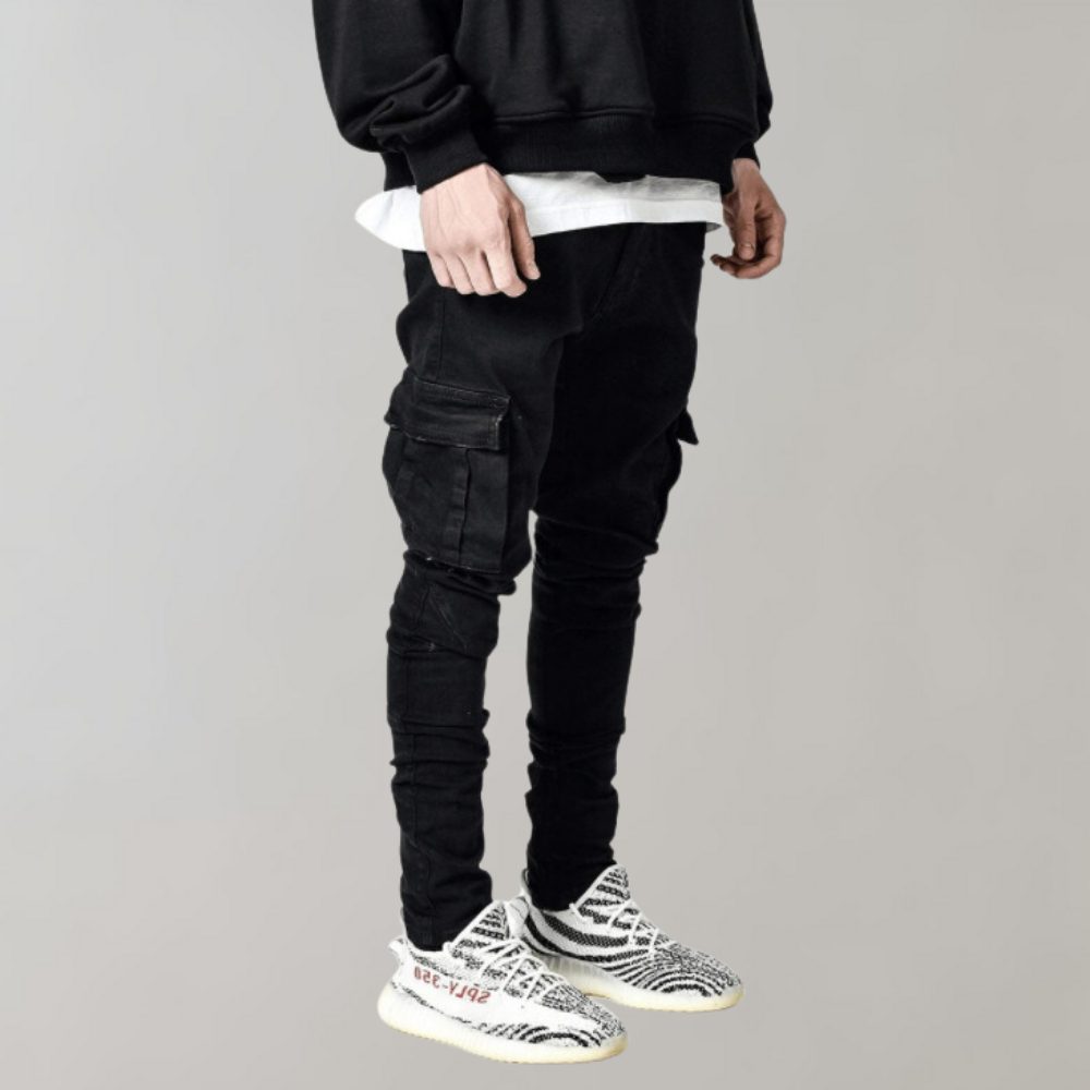 Liam Cargo Pants Stretch for Men – Lightweight Relaxed Fit with Breathable and Versatile Design