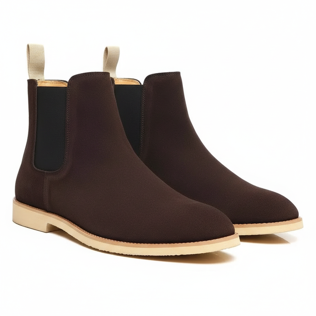 Cary Boots Homme en Daim – Élégantes, Minimalistes & Confort Quotidien