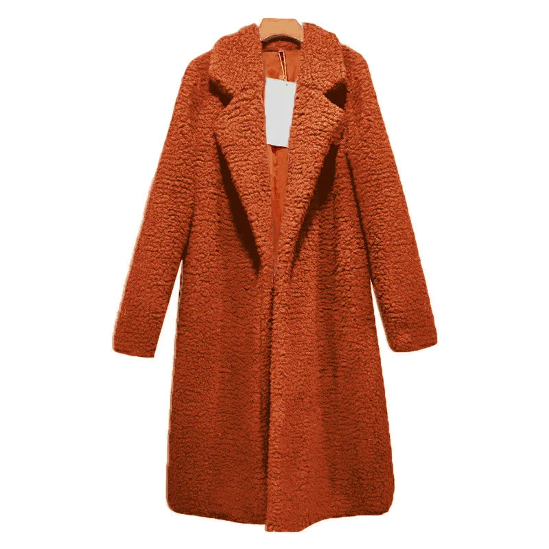 Elara Manteau Long Femme – Volný pohodlný střih & zimní ochrana
