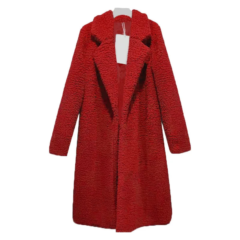 Elara Manteau Long Femme – Volný pohodlný střih & zimní ochrana