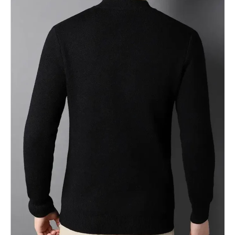 Maglione a collo alto da uomo Keneth: elegante, caldo e confortevole in misto lana e cashmere