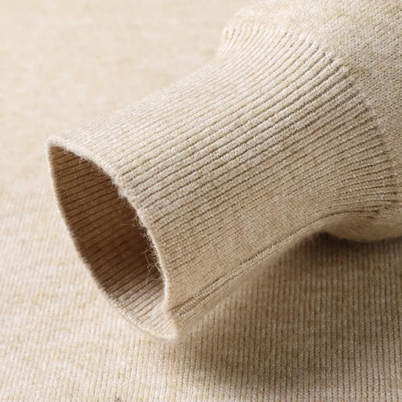 Maglione a collo alto da uomo Keneth: elegante, caldo e confortevole in misto lana e cashmere