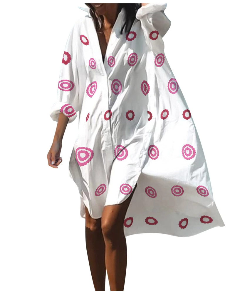 Naïa Vestito Kimono Donna – Caftano Lungo Bohemien Fluido Stile Giapponese e Marocchino Copricostume da Spiaggia
