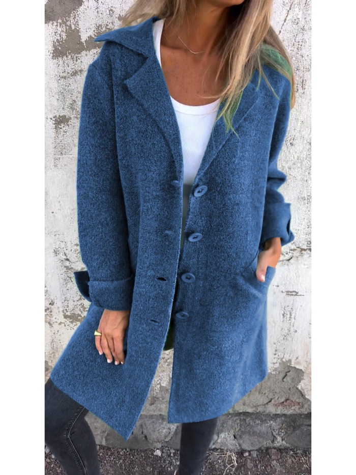 Sophie Woman Spring Coat – Premium Elegant & Light Wool Coat for Mid-Season