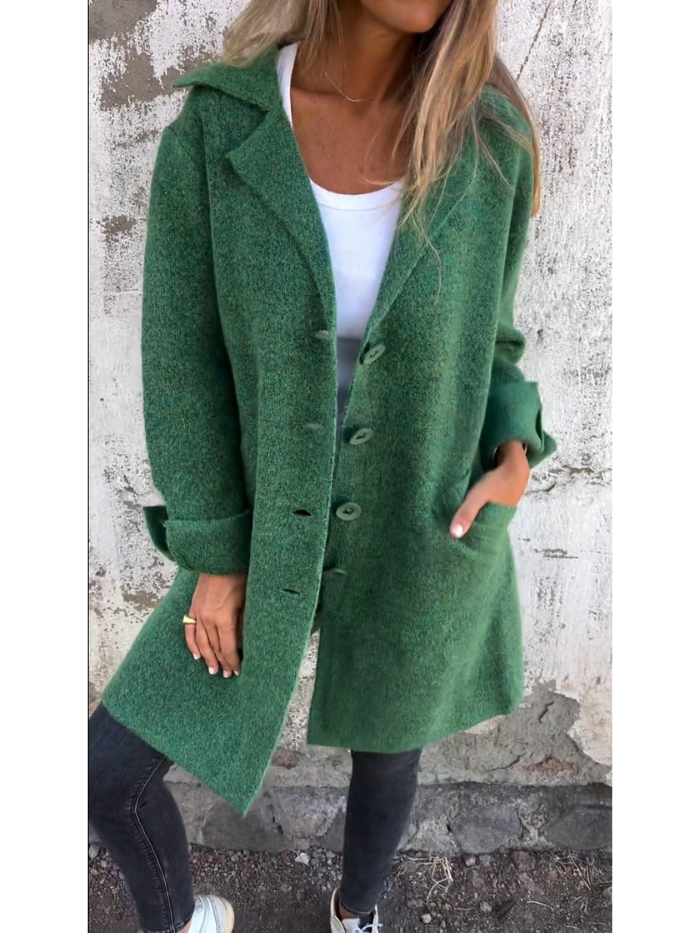 Sophie Woman Spring Coat – Premium Elegant & Light Wool Coat for Mid-Season