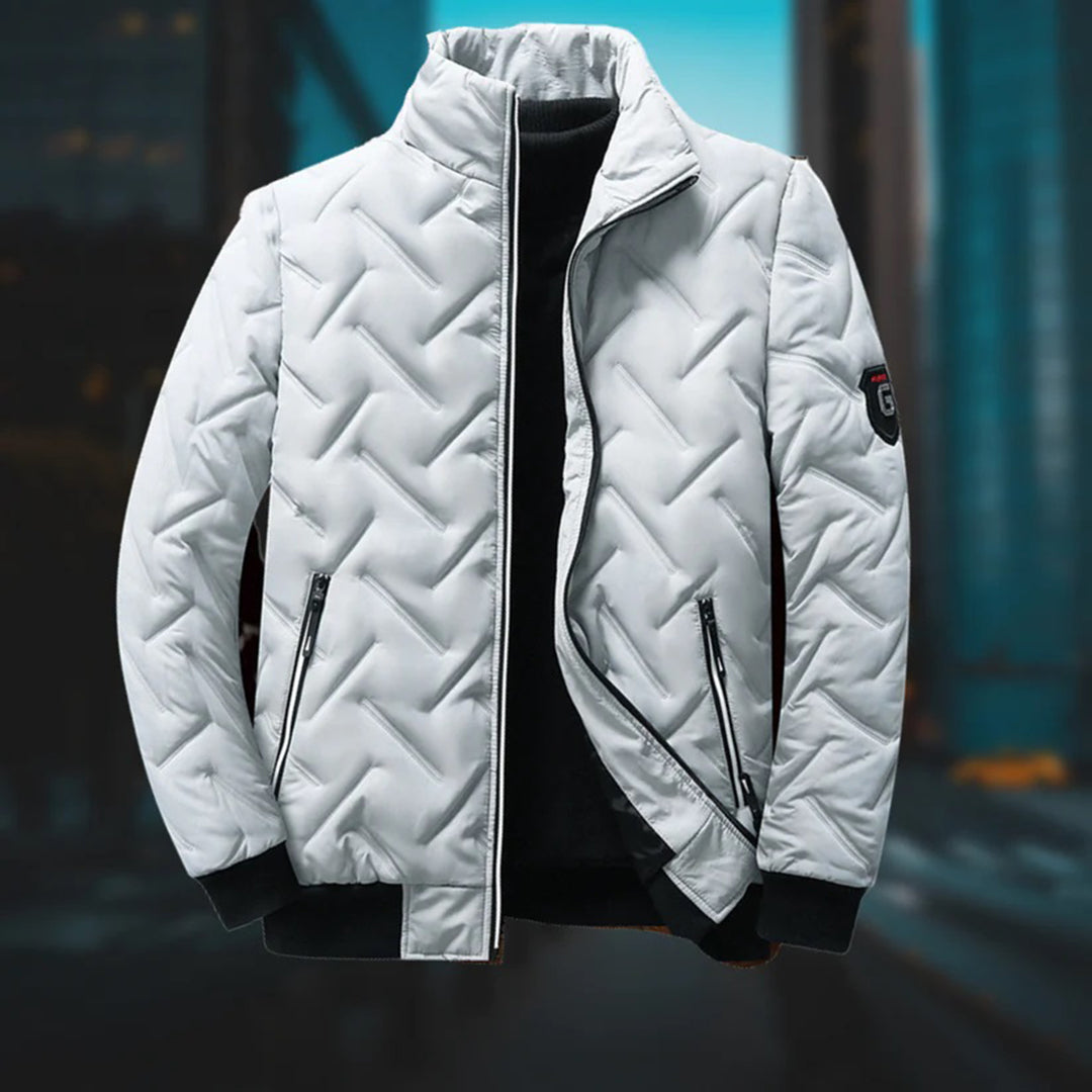 Jomari Casaco Acolchoado Masculino Leve – Casaco Almofadado Respirável com Estilo Moderno e Confortável
