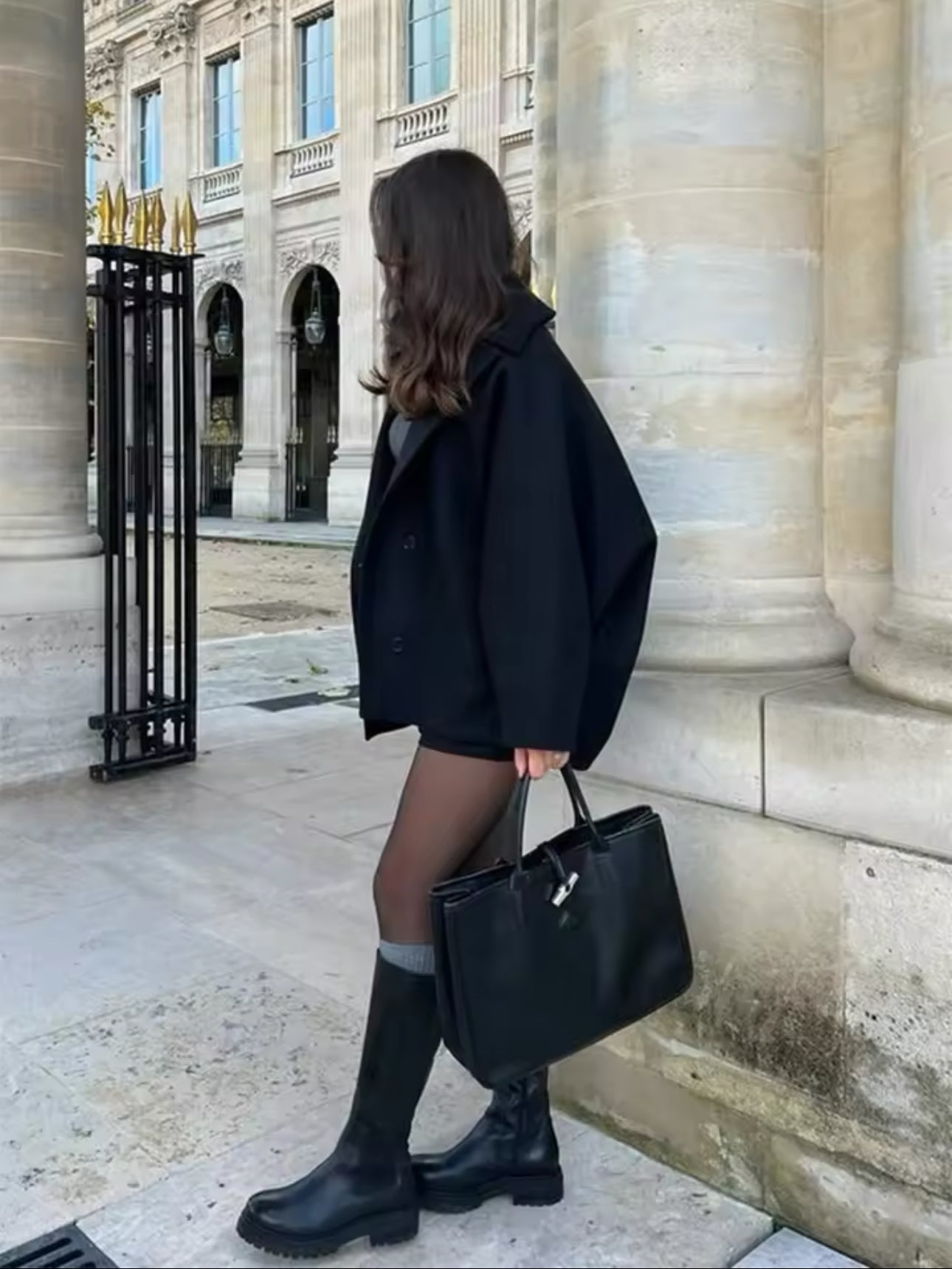 Lainey Manteau Femme – Elegantní a pohodlný oversize vlněný kabát na zimu