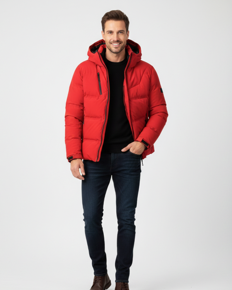 Roupa de Esqui para Homem Rubio Eindhoven – Corte Justo, Quente com Capuz