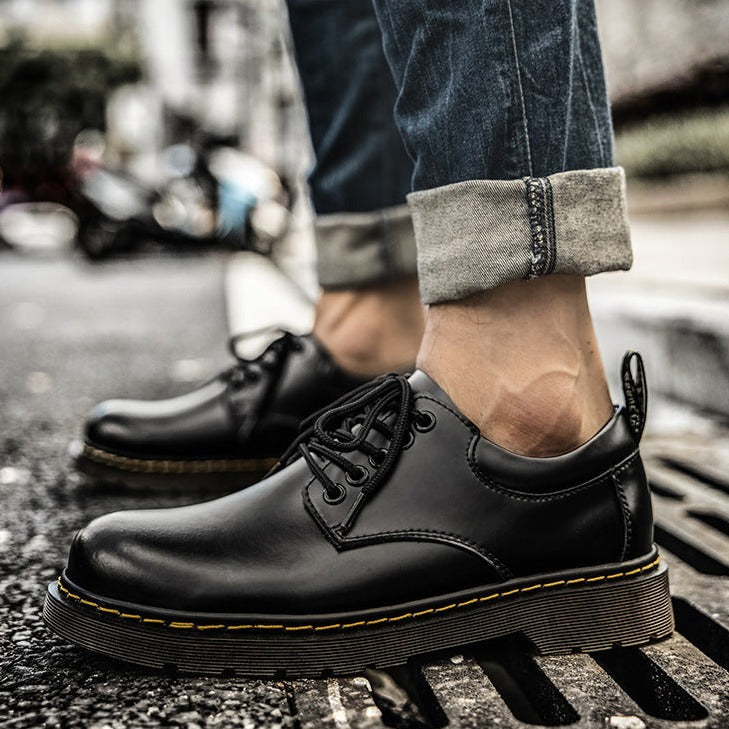 Enzo Chaussures Homme Casual – Model jos cu șireturi și talpă durabilă pentru uz zilnic