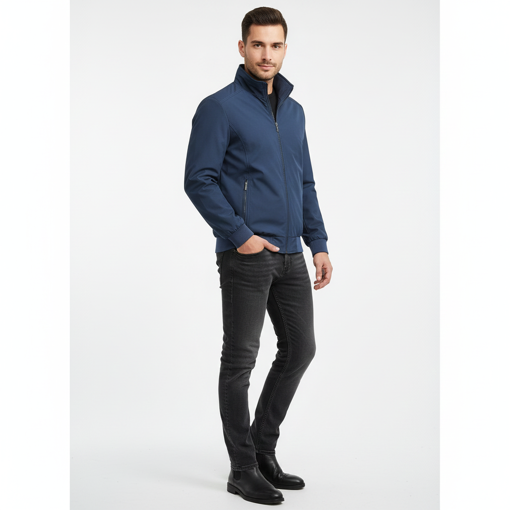 Victorio Casaco de Inverno para Homem Retro – Textura Tricotada e Proteção Contra o Mau Tempo