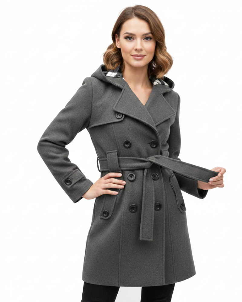 Issa trenchcoat dame – elegant kåpe med belte og innsvingt passform for høst og vinter