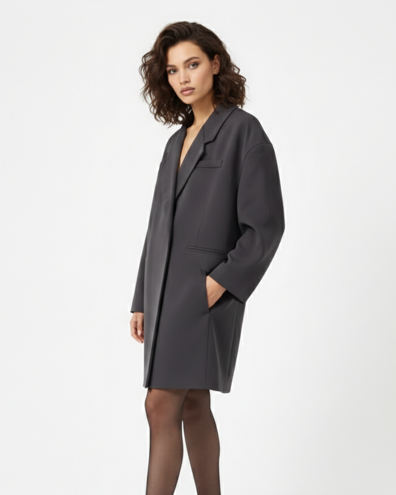 Sherry Blazer Oversize Femme – Elegantní bunda s volným střihem a nadčasově moderním stylem
