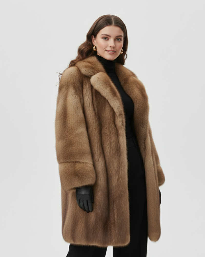 Helene Manteau Long d’Hiver Női – Elegáns Meleg Dzseki Tartós Szálakból & Kényelmes Vágás