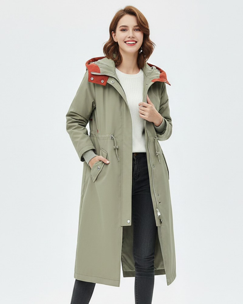 Bellamy Women's Waterproof Coat – Long Hood, Removable Lining & All-Season Protection