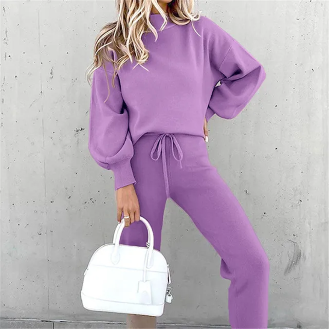 Jane Dames Trainingspak – Comfortabele & Stijlvolle Set van Zacht Ademend Stof