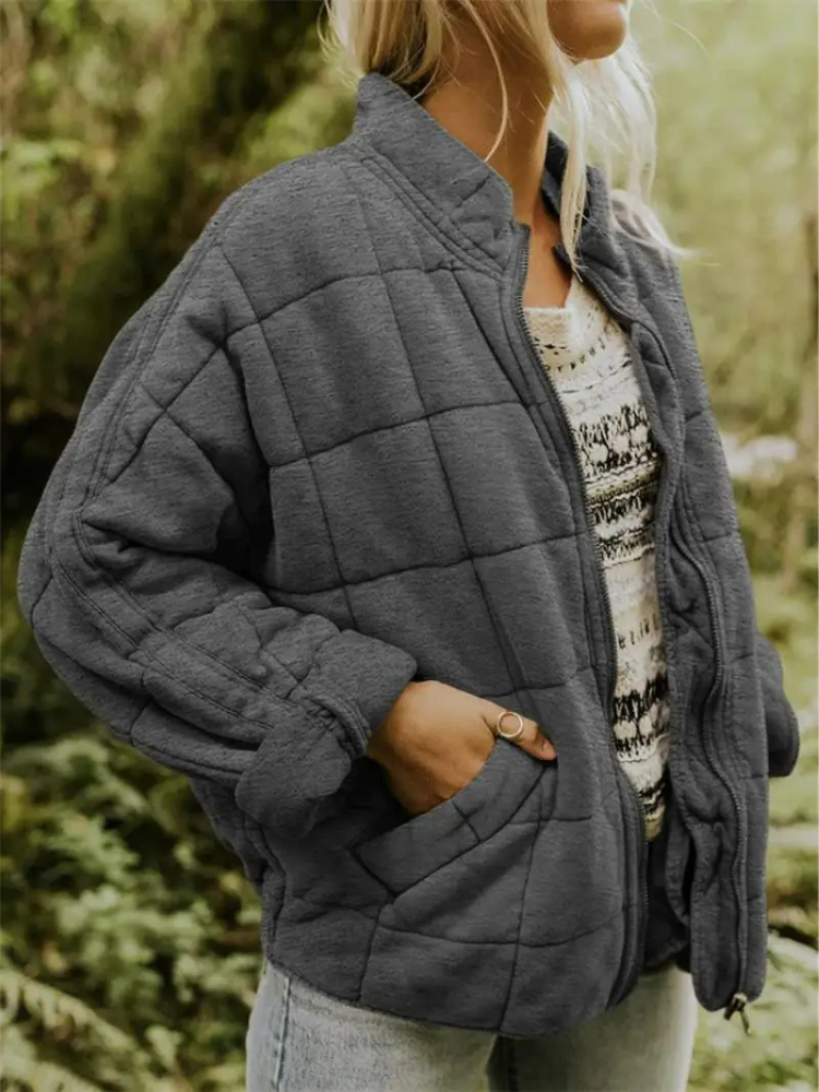 Jane Veste Matelassée Femme – Chaude, Confortable & Style Moderne Hiver Automne
