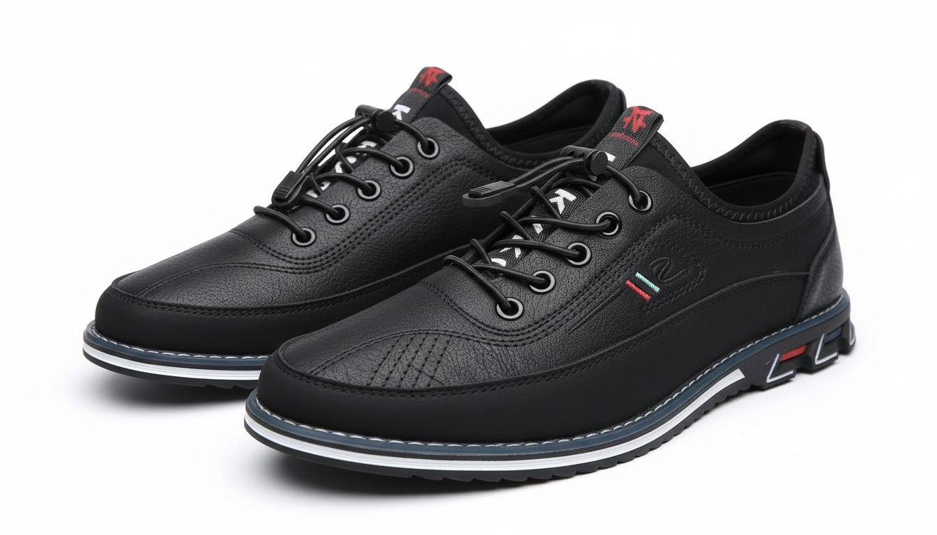 Kash Chaussures Homme en Cuir – Design Classique, Confort Quotidien & Style Élégant