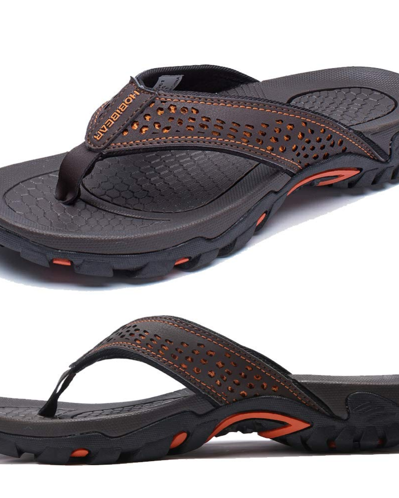 Kiel Tongs Homme – Sandales Confort Antidérapantes avec Soutien de Voûte, Style Plage Été